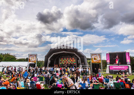 Festival de musique 2015 Alresford, New Alresford, Hampshire, Angleterre, Royaume-Uni. Banque D'Images