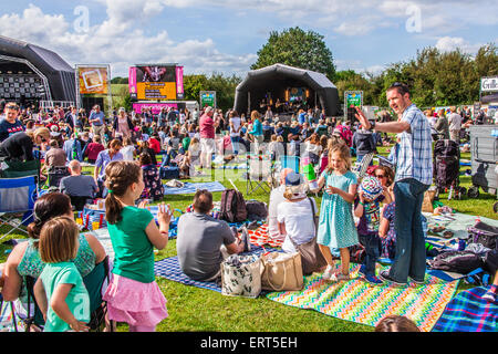 Festival de musique 2015 Alresford, New Alresford, Hampshire, Angleterre, Royaume-Uni. Banque D'Images