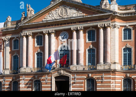 Capitolium de ville à Toulouse, France, Europe Banque D'Images