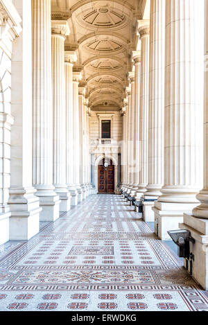 La Maison du Parlement à Melbourne, le siège du Parlement de Victoria, en Australie, depuis 1855 Banque D'Images