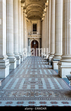 La Maison du Parlement à Melbourne, le siège du Parlement de Victoria, en Australie, depuis 1855 Banque D'Images