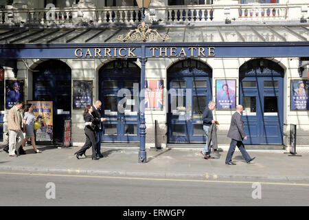 Une vue générale de Garrick Theatre dans le centre de Londres, UK Banque D'Images