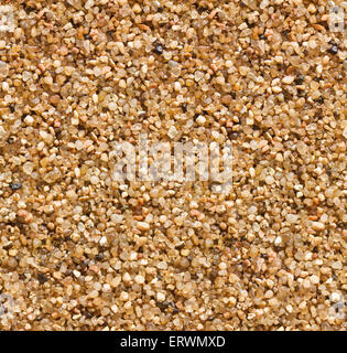 Sable plat seamless background closeup macro-vision Banque D'Images