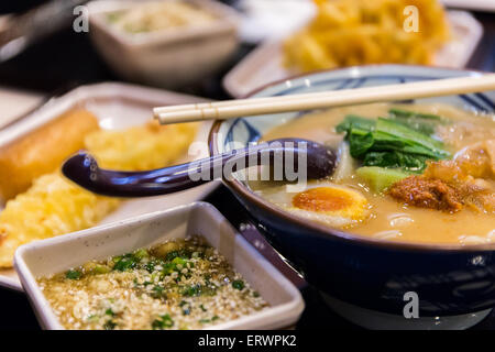 Ramen, nourriture Japonaise Banque D'Images