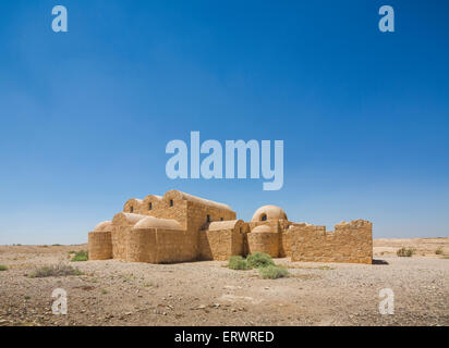 Quseir Amra Qusayr Amra (Jordanie) ou Banque D'Images