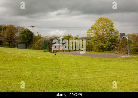Templecombe Recreation Ground Banque D'Images