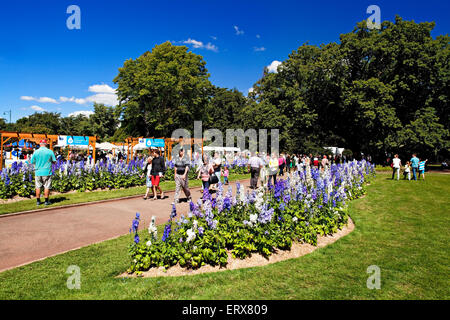 Ballarat Australie / Le Festival annuel bégonia de Ballarat est un événement populaire dans la ville de Ballarat. Banque D'Images