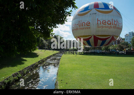 Bournemouth, Royaume-Uni. 9 juin, 2015. Météo France : journée ensoleillée à Bournemouth Crédit : Paul Chambers/Alamy Live News Banque D'Images