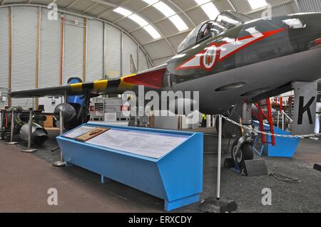 Tangmere Military Aviation Museum à Sussex, UK est un musée fascinant et complet contenant de nombreux objets uniques. Banque D'Images