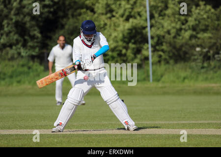 Chipping Sodbury Cricket Club Banque D'Images