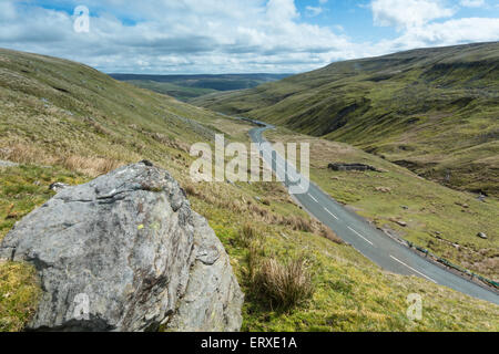 Vue du Col Buttertub dans le Yorkshire Dales Banque D'Images