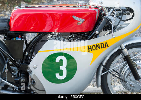 Honda RC163 moto race replica Banque D'Images