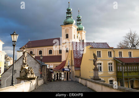 Klodzko dans la région de la Basse Silésie, Pologne, Europe Banque D'Images