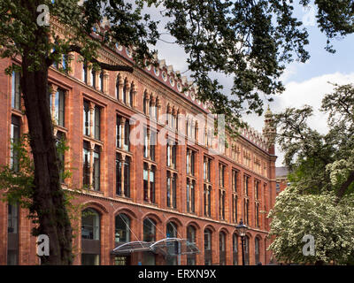 Maison St Paul ancien coupe tissu travaille à partir de Park Square Leeds West Yorkshire Angleterre Banque D'Images