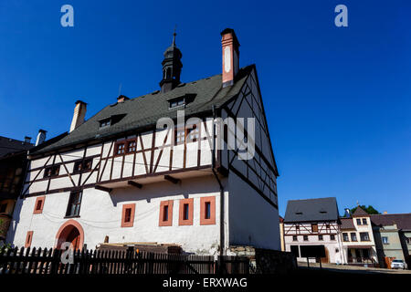 République tchèque Utery, une petite ville pittoresque de la région de Plzen, en Bohême de l'ouest de ville Banque D'Images