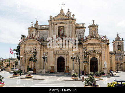 Pauls Church Rabat Malte Banque D'Images