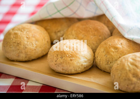 Des petits pains de seigle blé entier Banque D'Images