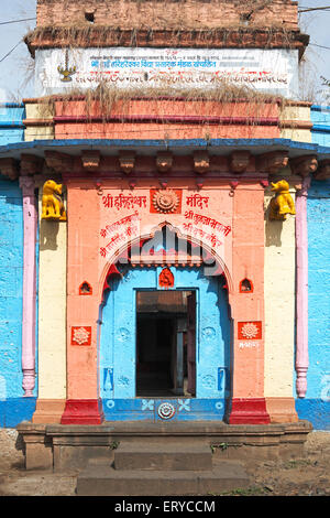 Shri Harihareshwar Mandir , temple hindou , Wai ; Satara , Maharashtra ; Inde , Asie Banque D'Images