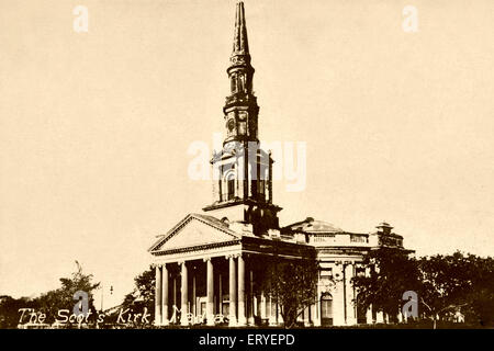 aad 163903 - ancien millésime 1900 Église Scots Kirk d'Écosse Église St Andrews Egmore Madras Chennai Tamil Nadu Inde Banque D'Images