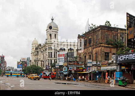 Chowringhee road calcutta kolkata West Bengal india Banque D'Images