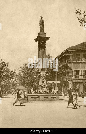 Statue de khada parsi de Seth cursetjee manockjee ; Bombay Mumbai Maharashtra ; Inde ; Banque D'Images
