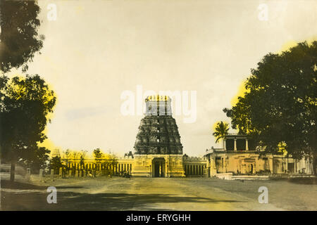 Vieux sri ranganathaswamy temple Srirangapatnam ; ; ; ; Inde Karnataka Mysore Banque D'Images