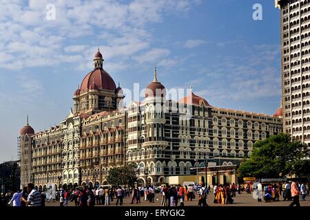 Taj Mahal Hotel Apollo bunder , bombay , mumbai , MAHARASHTRA , INDE Banque D'Images