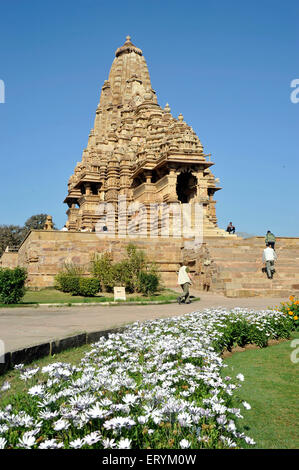 Kandariya mahadev temple Khajuraho Madhya Pradesh en Inde Asie Banque D'Images