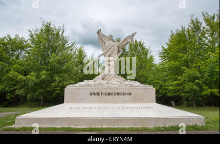 Monument commémoratif de guerre française, Mort-Homme, sommet de bataille de Verdun Banque D'Images