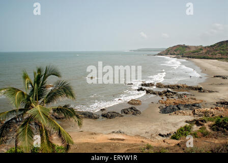 Goa Vagator beach ; Inde Banque D'Images