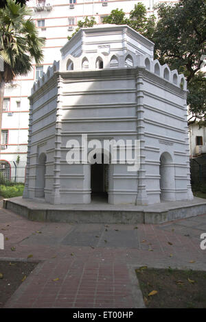 Cimetière hexagonal à l'église Saint-Jean , Calcutta , Kolkata , Bengale occidental , Inde , Asie Banque D'Images