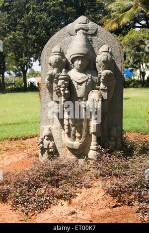 Sculpture de Temple Chennakesava Somanathapura ; ; ; Inde Karnataka Mysore Banque D'Images