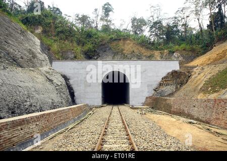 Entrée du tunnel ; Agartala ; Tripura ; Inde , asie Banque D'Images