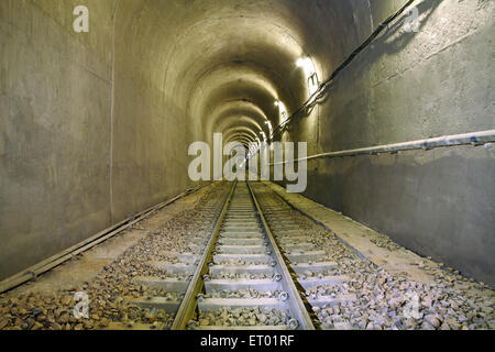 Tunnel ferroviaire ; Agartala ; Tripura ; Inde , asie Banque D'Images