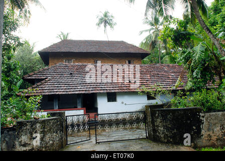 Ancienne maison traditionnelle de Nambudiri, Namboodiri, Namboothiri, Namputiri, Malayali Brahmin, Panjal, Chelakkara, Thrissur, Kerala, Inde, Asie Banque D'Images