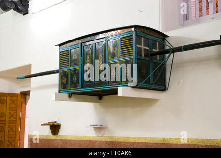 Palanquin , Eglise Saint-Thomas , Marthoma Jacobite syrienne chrétienne , Mar Thoma Cheriapally , Cheriyapalli , Kothamangalam , Kerala , Inde , Asie Banque D'Images