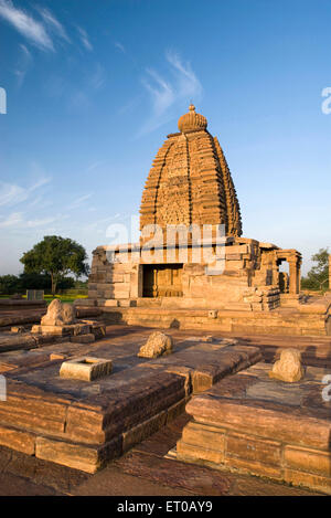 Site du patrimoine mondial de l'Galaganatha temple 750 après J.-C. en Karnataka ; Inde ; Pattadakal Banque D'Images