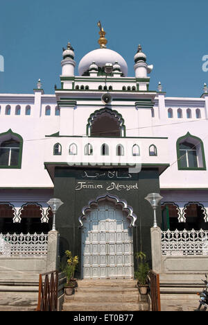 Juma Masjid dans Shivajinagar ; ; ; l'Inde Karnataka Bangalore Banque D'Images