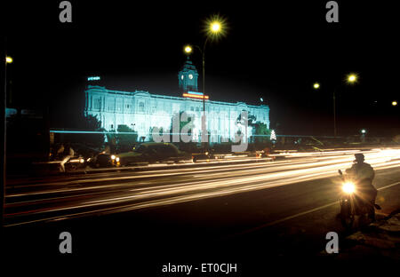 Société municipale, Chennai Corporation, bureau de la société, bureau du gouvernement municipal, immeuble ripon, Madras, Chennai, Tamil Nadu, Inde, Asie Banque D'Images