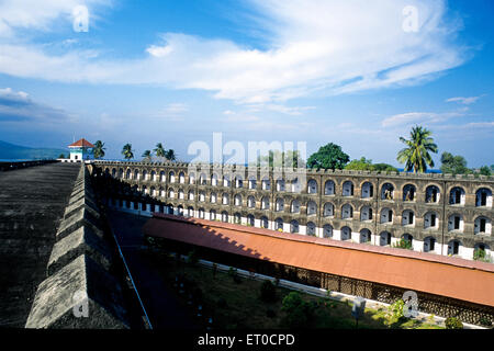 Prison cellulaire , Port Blair , Iles Andaman , Iles Andaman et Nicobar, territoire de l'Union, UT, Inde, Asie Banque D'Images