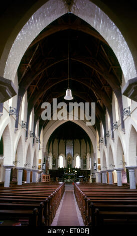 Intérieur de l'église Saint George Wellington ; ; ; ; Connor Nilgiris au Tamil Nadu en Inde ; Banque D'Images