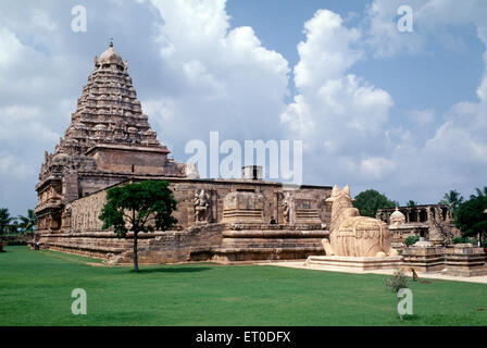 Temple Brihadeshwara Gangaikonda Cholapuram ; ; ; Tamil Nadu Inde Banque D'Images