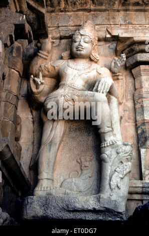 Dwarabalaka statue en brihadeshwara Gangaikonda Cholapuram temple ; ; ; Tamil Nadu Inde Banque D'Images