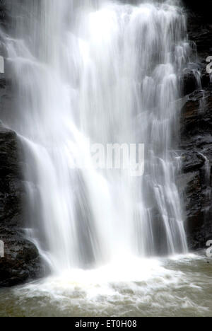 Abbey Falls, Abbi Falls, Abbe Falls, Madkeri Falls, Khushal Nagar, Kodagu, Coorg, Western Ghats, Karnataka, Inde, Asie Banque D'Images