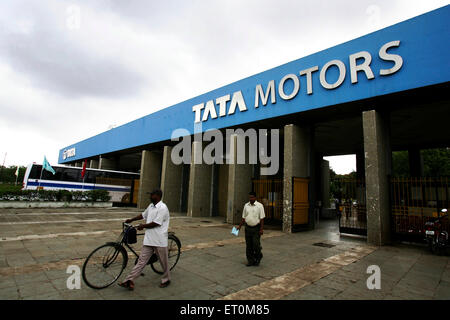 Porte principale de Tata Motors ; Pimpri près de Pune Maharashtra ; Inde ; Banque D'Images