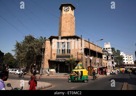 Tour d'horloge de Dinbai, Ahmedabad, Gujarat, Inde Banque D'Images