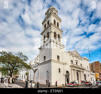 Catedral de Nuestra Senora de Santa Cruz, de la Plaza de Armas (zocalo) à Veracruz, Mexique Banque D'Images