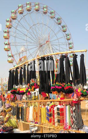 Foire de Pushkar, Foire de Camel, Kartik Mela, Pushkar Mela, Pushkar, Ajmer, Rajasthan, Inde, foires indiennes Banque D'Images