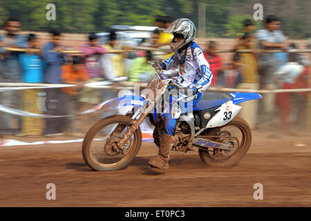 Golf Cup dirt track racing ; Jodhpur Rajasthan ; Inde ; Banque D'Images