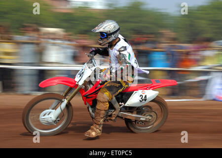 Golf Cup dirt track racing ; Jodhpur Rajasthan ; Inde ; Banque D'Images